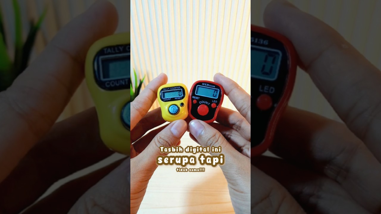 Tasbih Digital Untuk Membantu Menghitung Jumlah Dzikir! #tasbihdigital #racunshopee #fyp #shorts