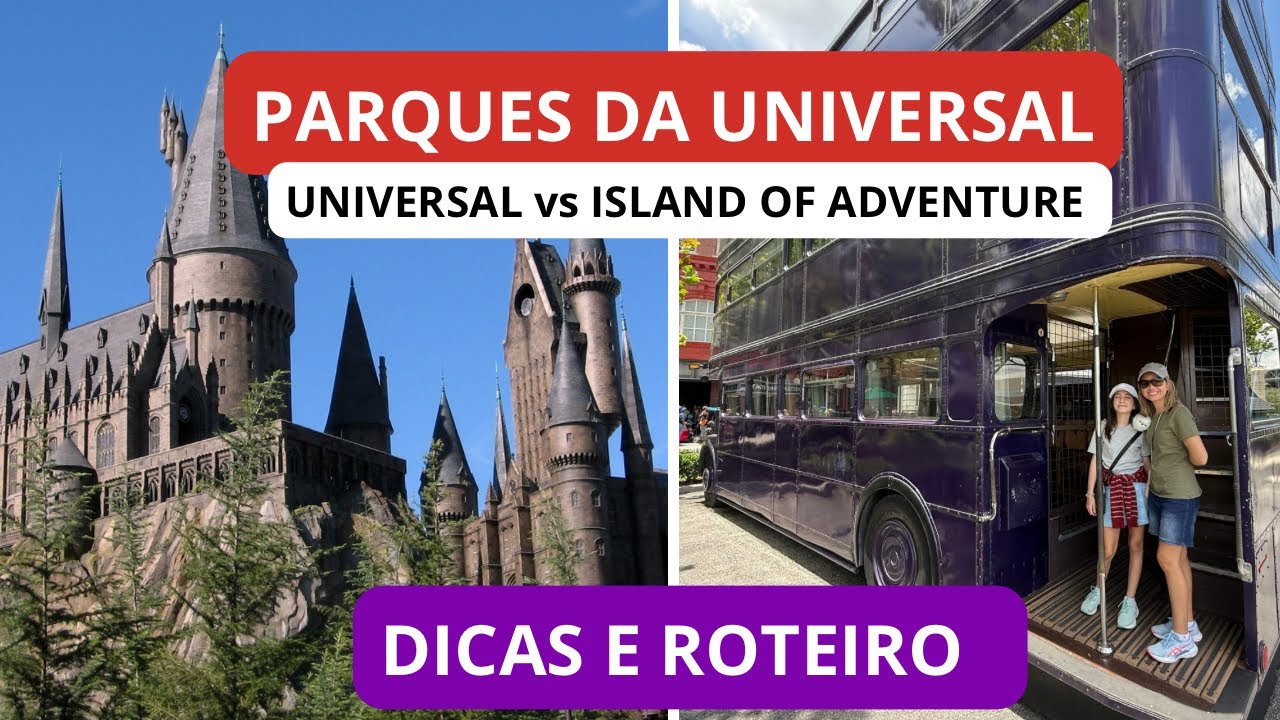 Roteiro com as melhores atrações dos parques