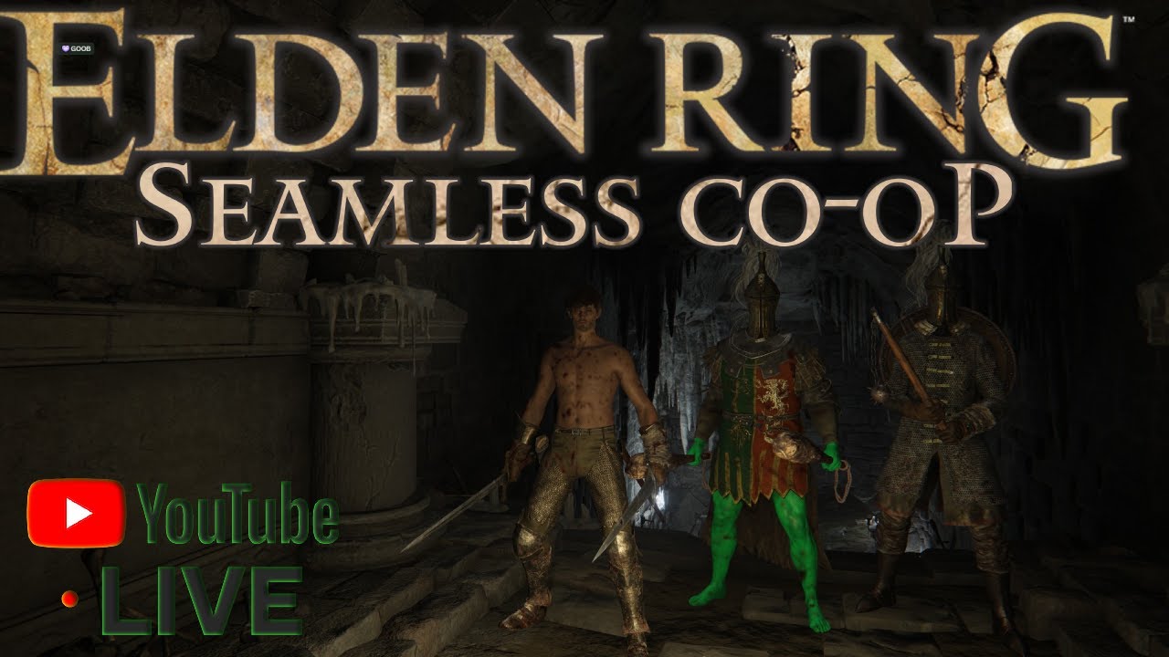 Elden ring Seamless co-op for idiots - Live (Face cam)