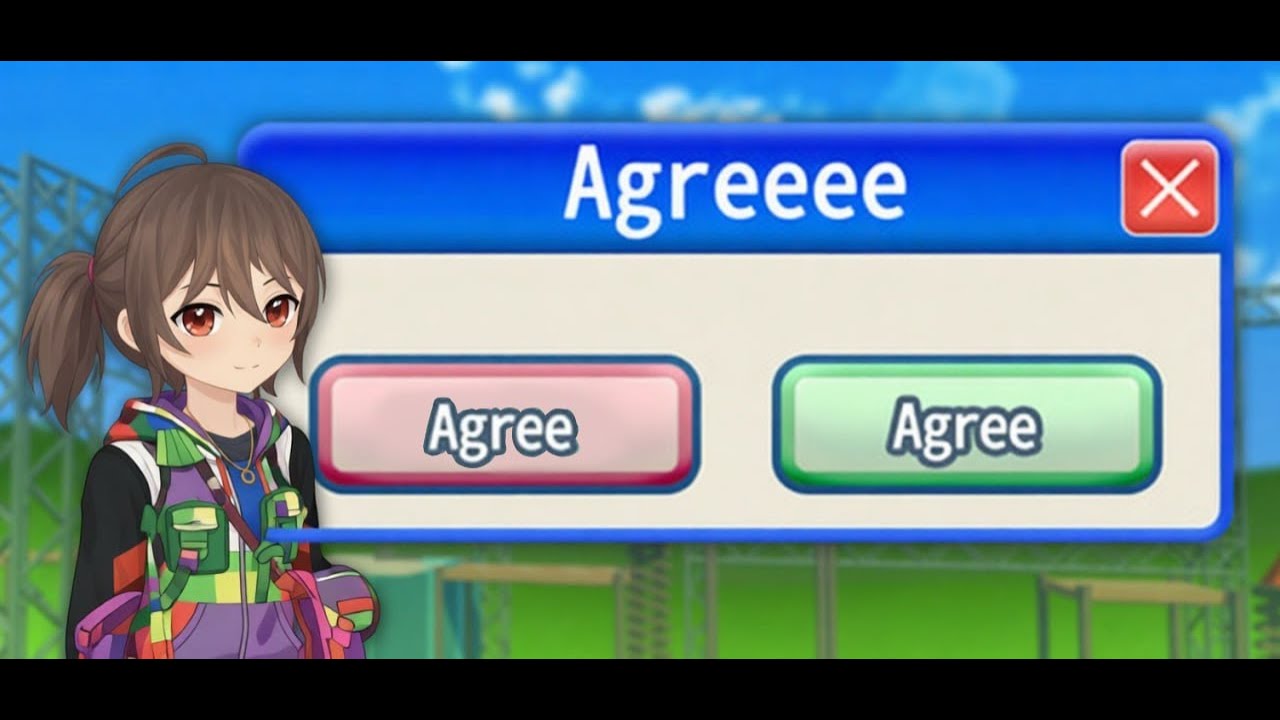 【利用規約に同意したい】 I'm agree