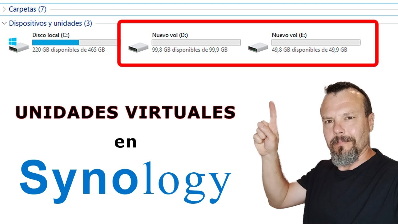 Crear discos duros / SSD virtuales en NAS Synology para usarlos en Windows