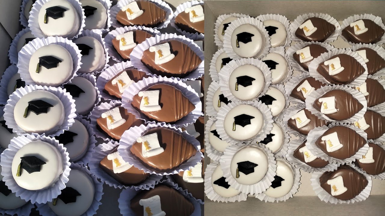 حلويات النجاح (التخرج، البيام ، الباك ) 👩🏻‍🎓 بعجينة وحدة درتلكم نوعين بكريمتين مختلفتين 😍 ناجحة 💯