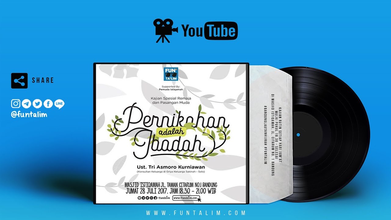 Ustadz Tri Asmoro Kurniawan - Pernikahan Adalah Ibadah