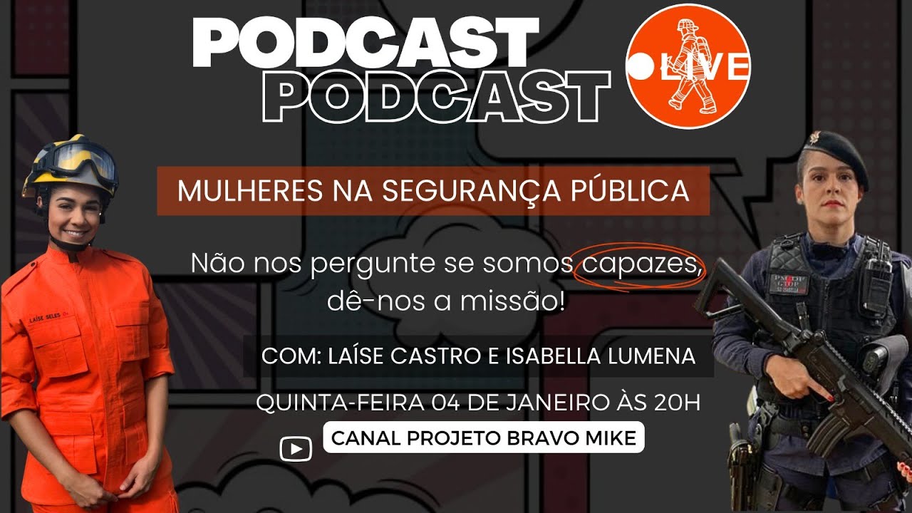 Isabella Lumena (PMDF) - Mulheres na Segurança Pública