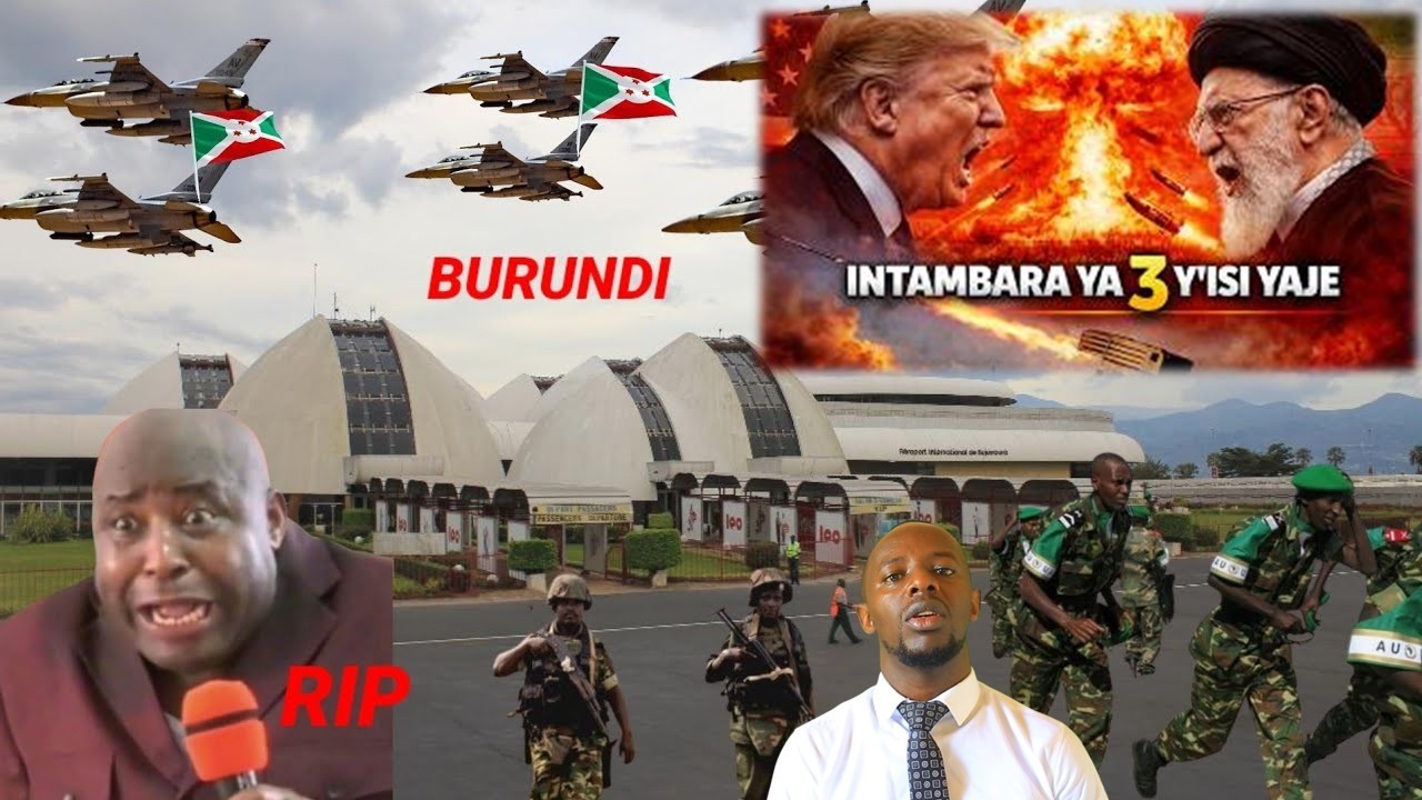 IMANA ITABAYE#MA23 YIMURIYE IBIRINDIRO#BUJUMBURA-KUKIBUGA KINDEGE/TRUMP YATITIYE#IRAN IRASHE AMBASSY