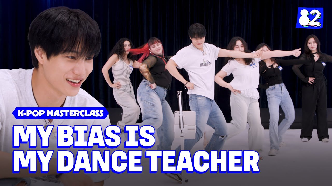 КАЙ учит фанаток движениям из своих легендарных фанкамовㅣK-pop MasterclassㅣKAI