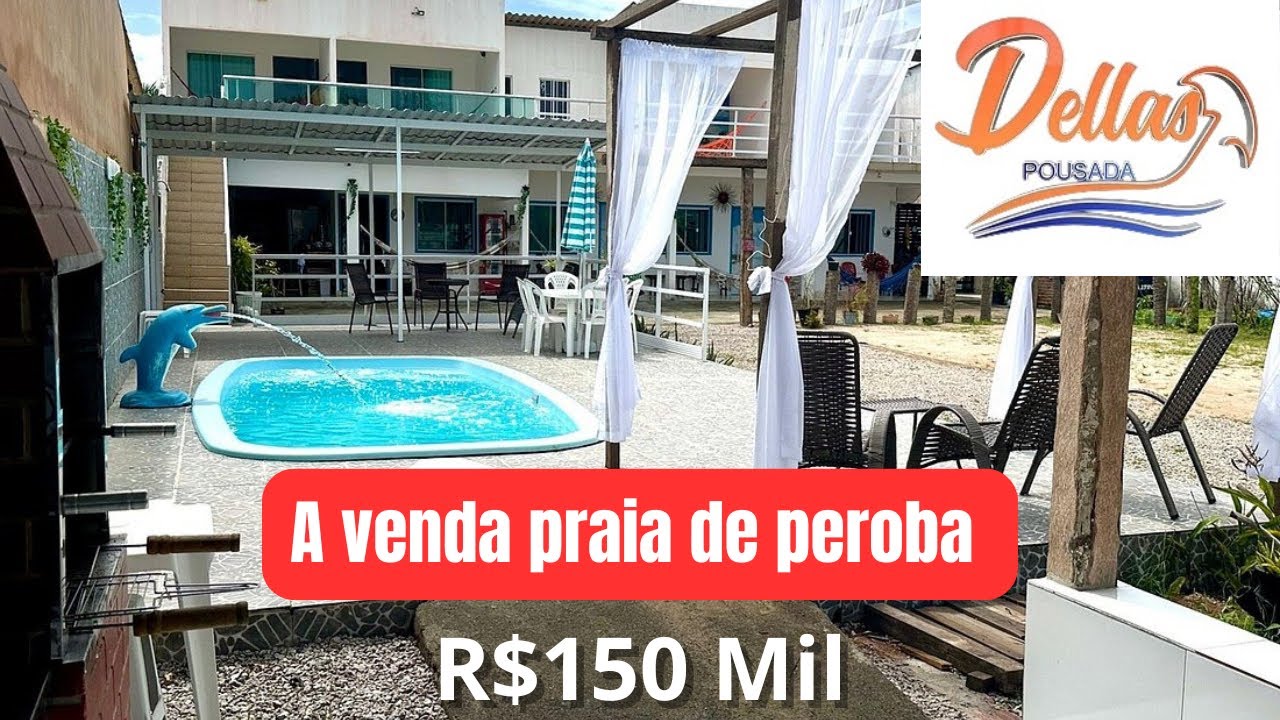 Pousada a venda na praia de peroba em Maragogi por R$150 Mil reias