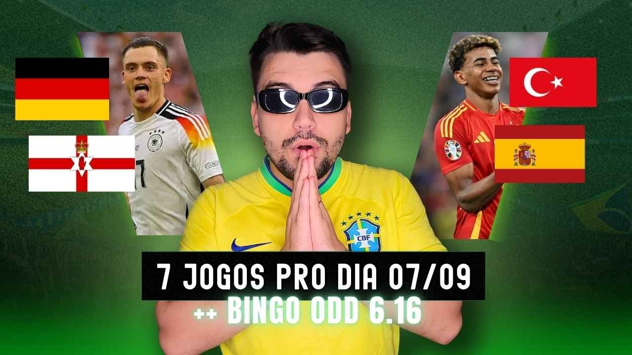 PALPITES E APOSTAS DE FUTEBOL PARA HOJE 07 09 2025 + BILHETE PRONTO (DOMINGO)