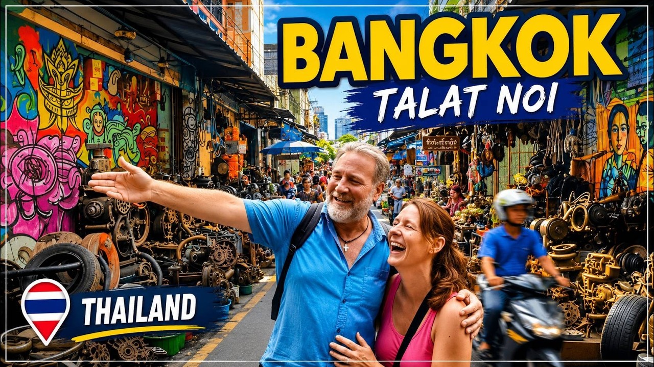 Bangkok’s Coolest Hidden Neighbourhood – Talat Noi Old Town