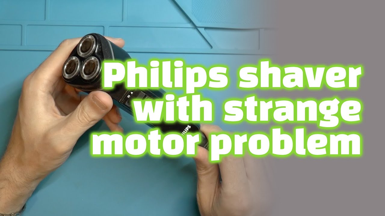 Philips electric shaver... with 160v motor??