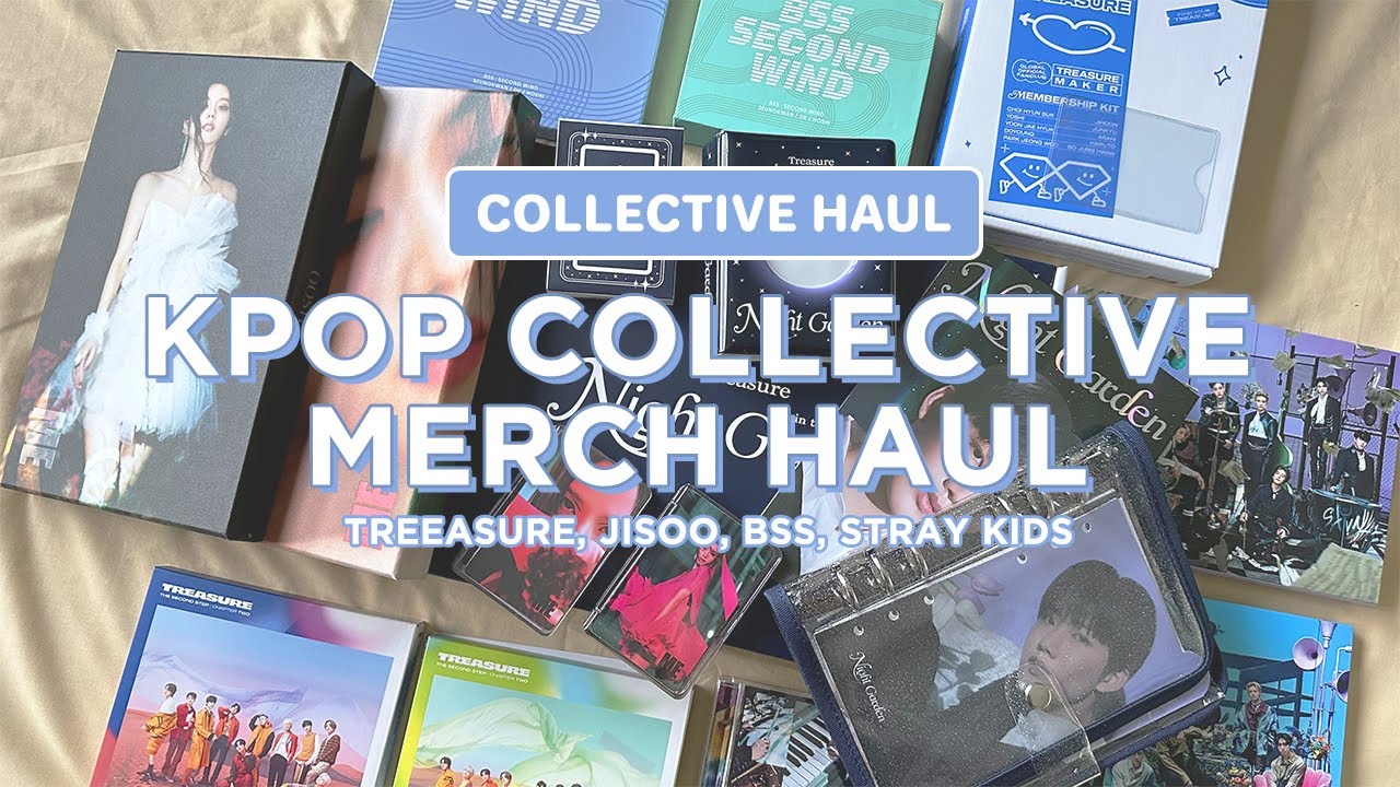 KPOP Collective Merch Haul | Treasure, Jisoo, BSS, Stray Kids + A Chat About My Collecting Hiatus