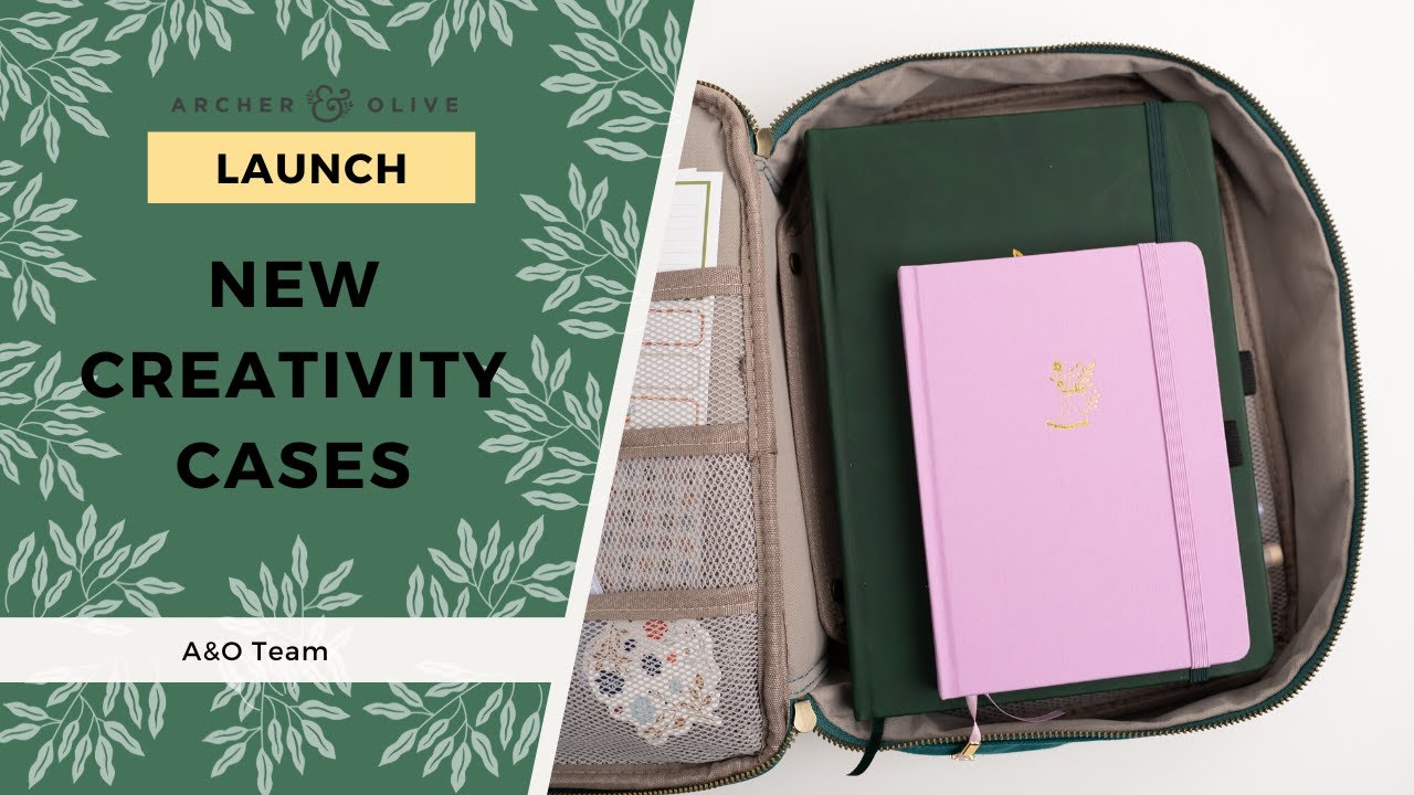 Introducing the NEW Archer and Olive Creativity Cases