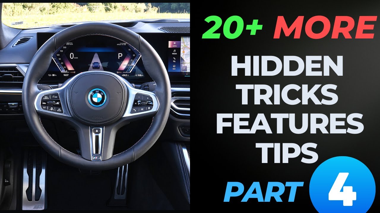 20+ скрытых хитростей, советов и функций для BMW! Часть 4