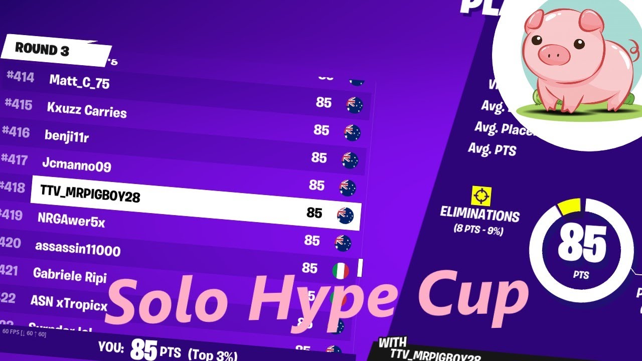 Solo Hype Cup #1