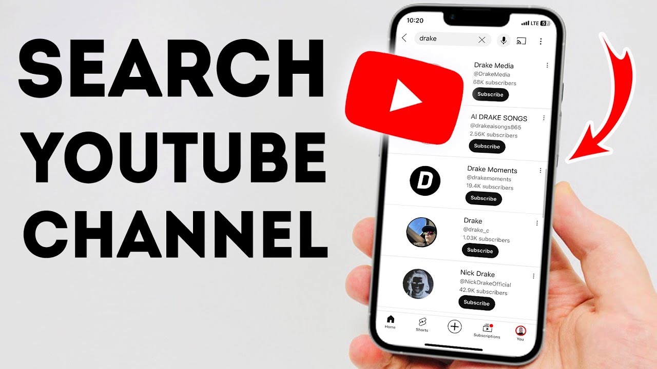 How To Search For YouTube Channel on iPhone - Full Guide