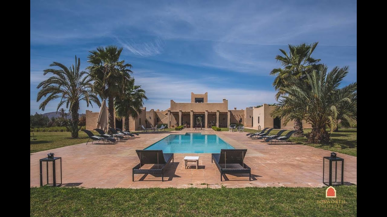 Luxury Beldi Chic Villa For Sale Marrakech