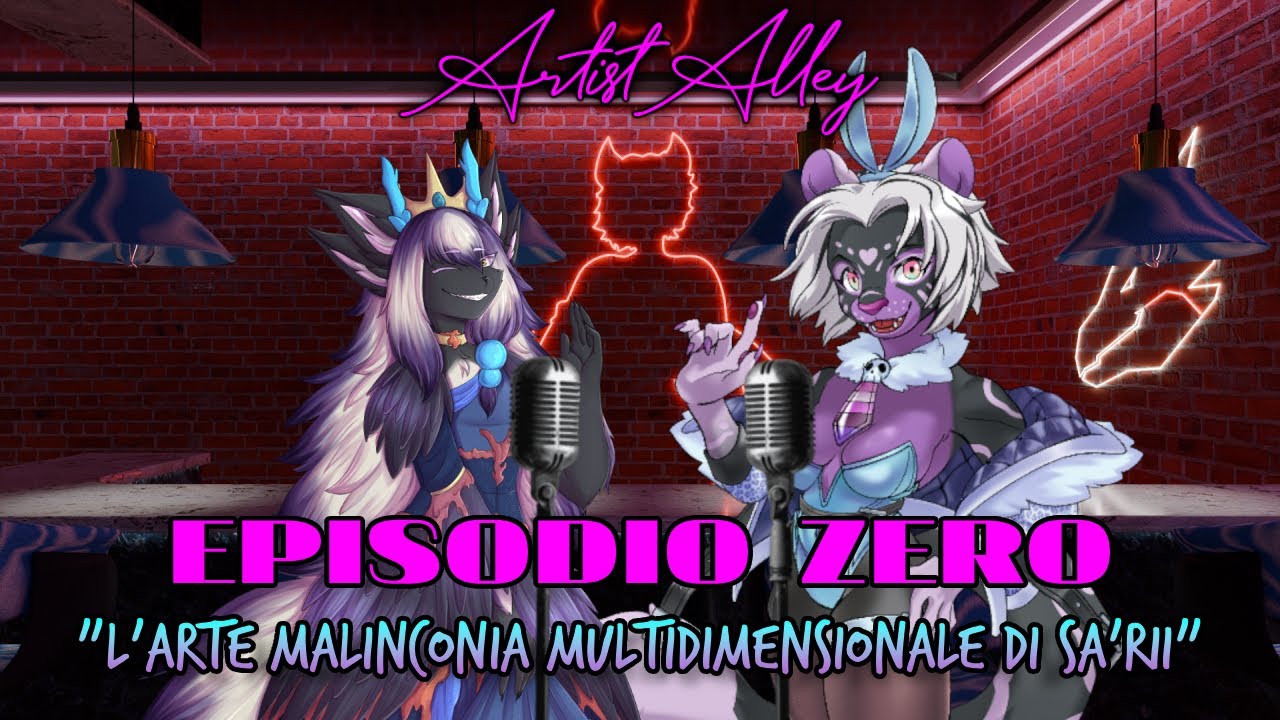 ARTIST ALLEY episodio zero: L'arte malinconica multidimensionale di @SaRii_VT