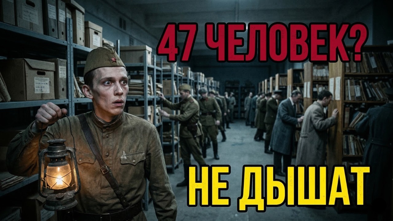 ЗАКРЫТЫЙ СКЛАД В СССР… ВНУТРИ ЛЮДИ КОТОРЫЕ НЕ ДЫШАТ