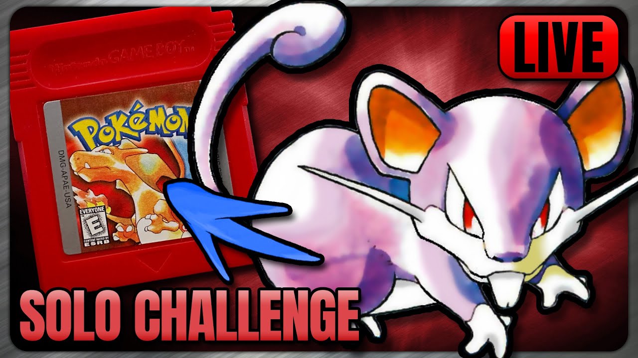 LIVE! Rattata Only - Pokemon Red