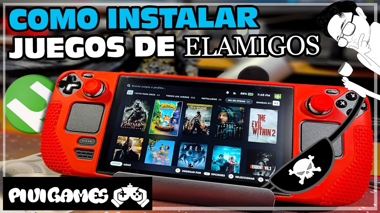 Como instalar juegos caribeños de Windows en Steam Deck 2025 con imagenes