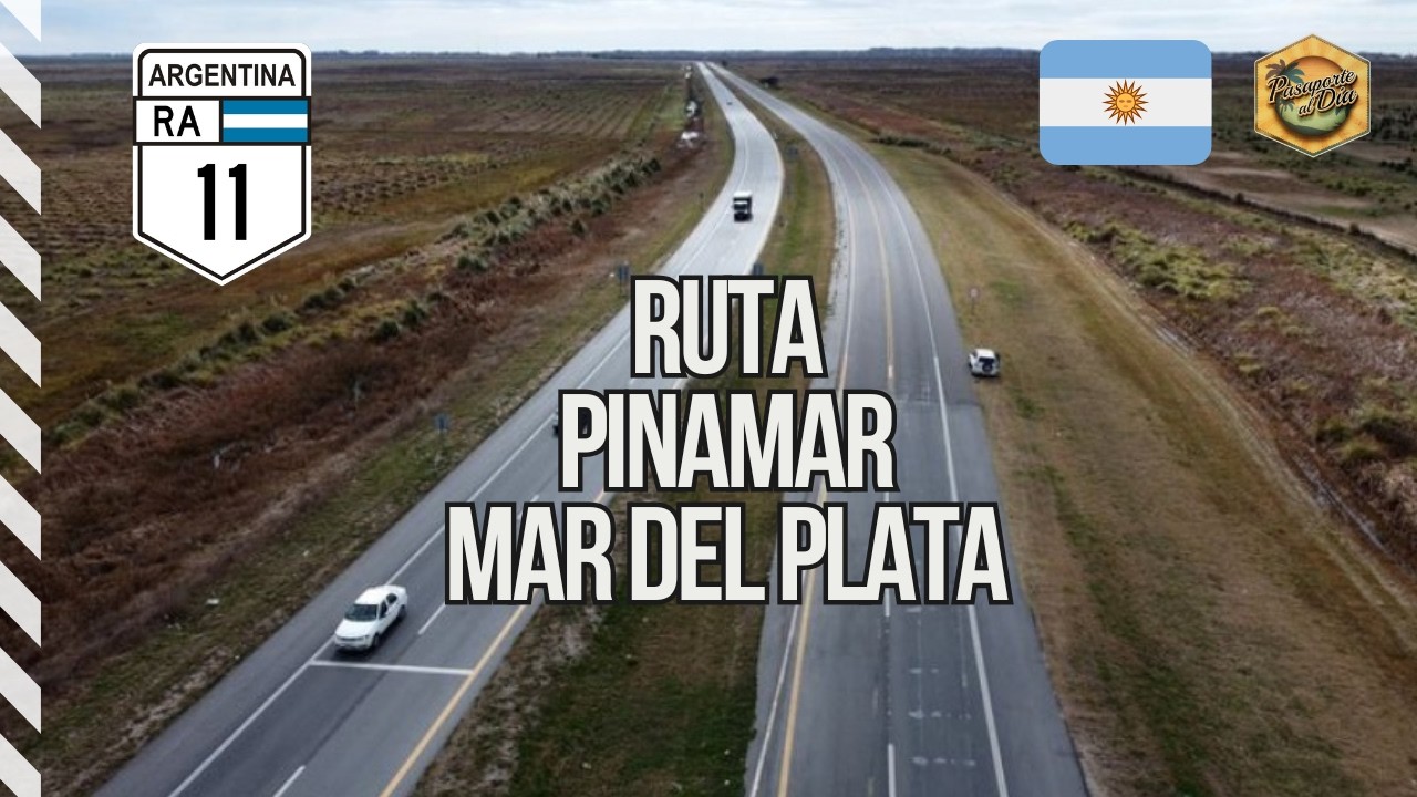 🇦🇷 Ruta 11 en auto 🚘 El camino costero que une el Partido de la Costa con Mar del Plata ✅