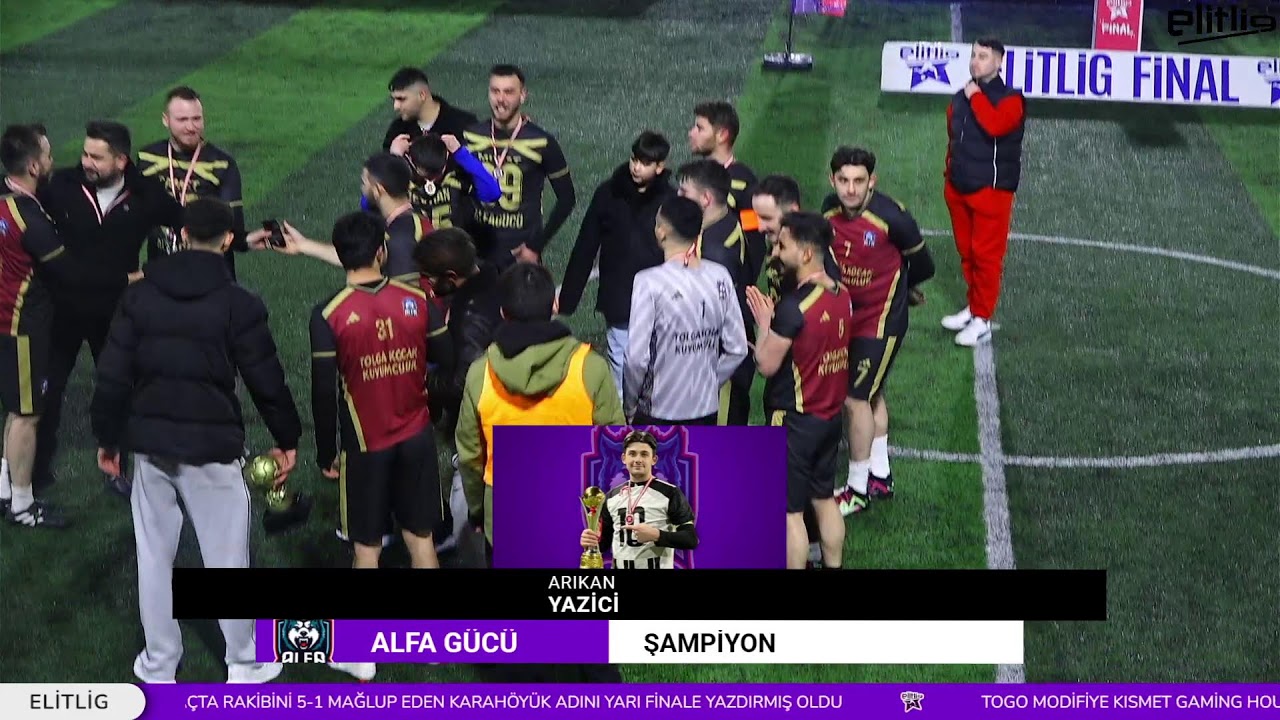ELİTLİG SİNCAN KONFERANSI FİNALİ / ALFA GÜCÜ - ÇİÇEKLİ FK