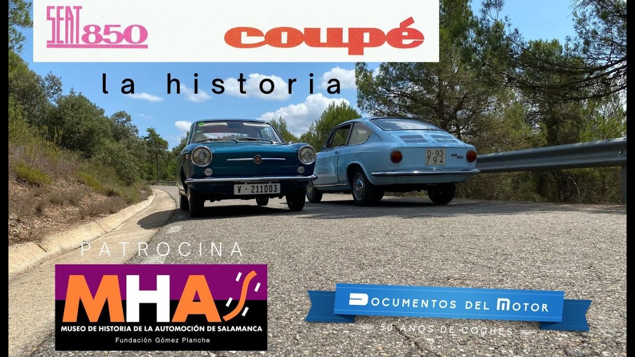 Seat 850 Coupé (1/2) - La historia