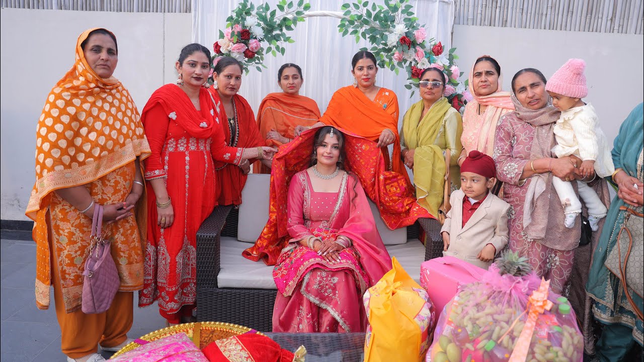 CHUNNI SAGAN CEREMONY || GALLAN DO NE || AMAN ARSH || KARNAL BATHINDA