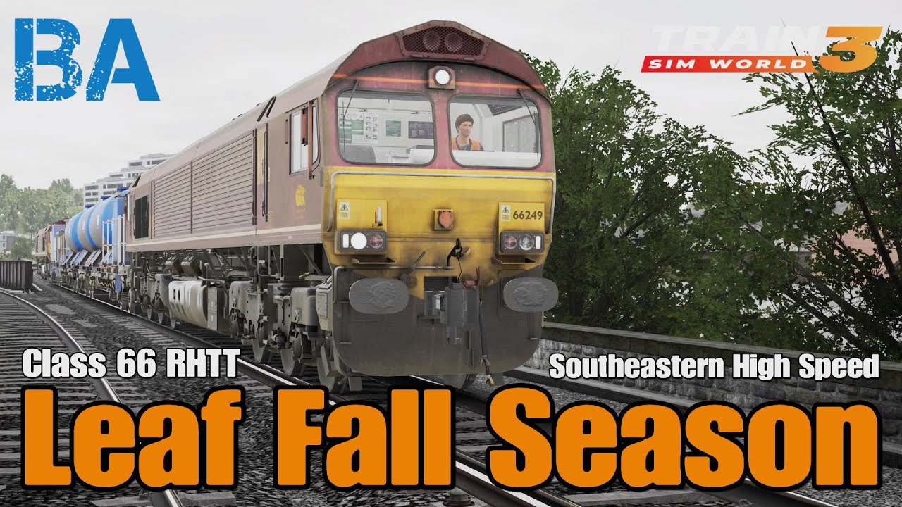 Leaf Fall Season - Class 66 RHTT - Southeastern High Speed - Train Sim World 3