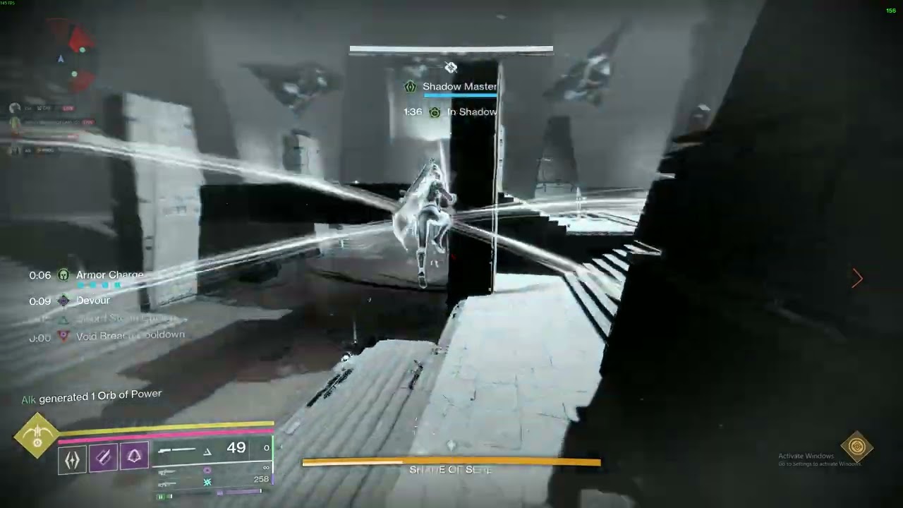 Contest Shade of Sere - Destiny 2 Equilibrium (World's First?)