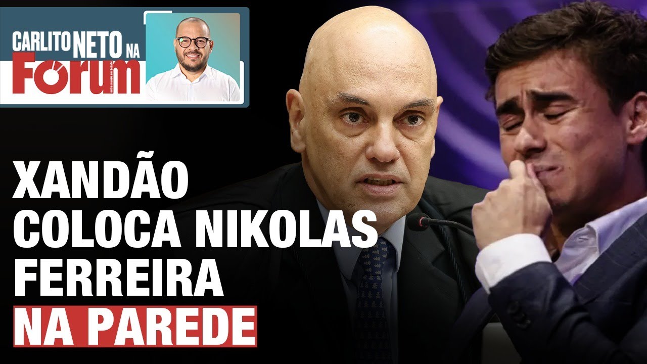 XANDÃO COLOCA NIKOLAS FERREIRA NA PAREDE