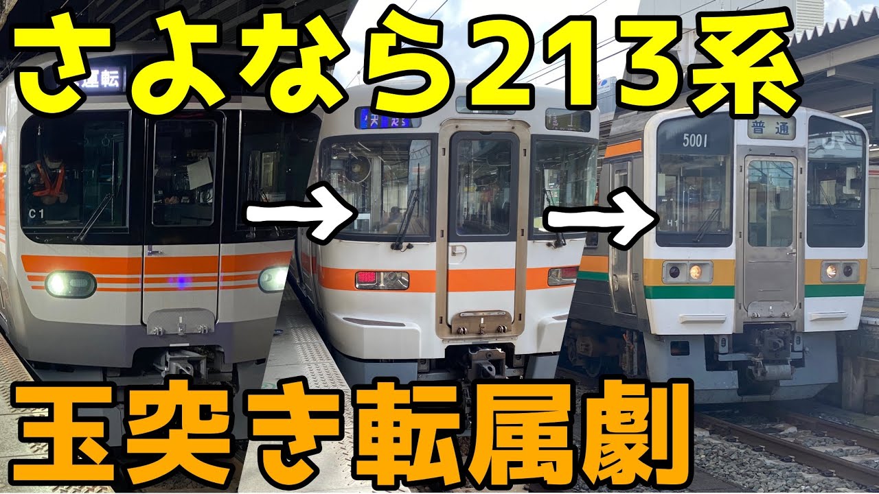 【玉突き】関西本線•武豊線から撤退する313系と、飯田線から引退する213系は、どのように置き換えを進めているのか？