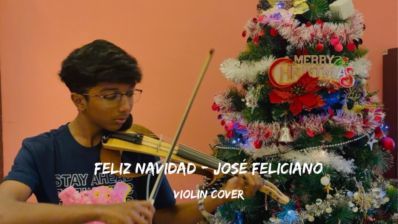 Feliz Navidad - José Feliciano | Violin Cover | ft. Rishon Yannis