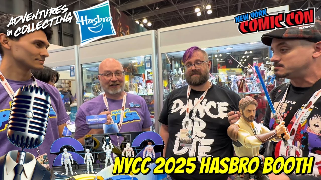 NYCC 2025 LIVE — Звёздные войны и Трон от Hasbro с Крисом, Брэндоном и Дуайтом!