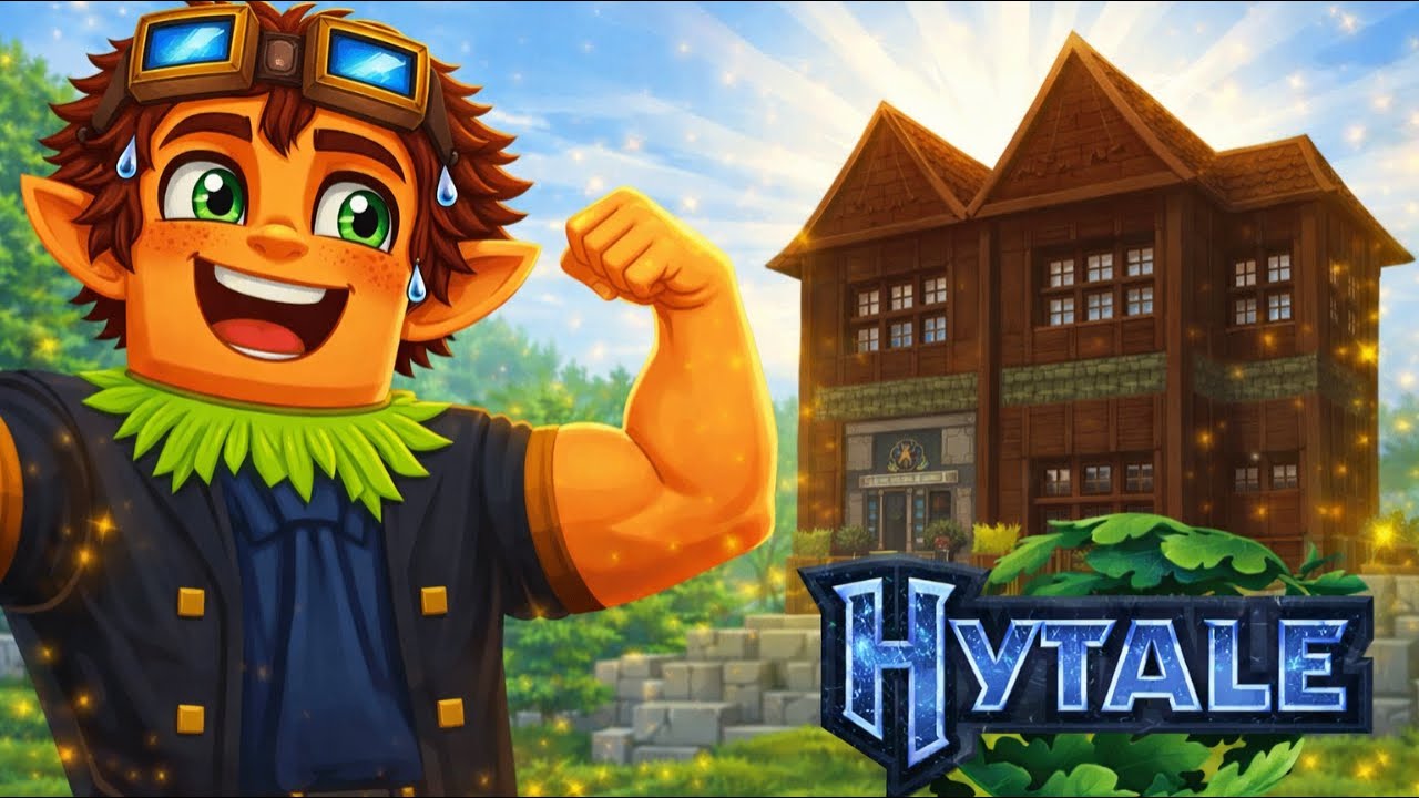 Mit hus er endelig færdigt! - Dansk Hytale Episode 10