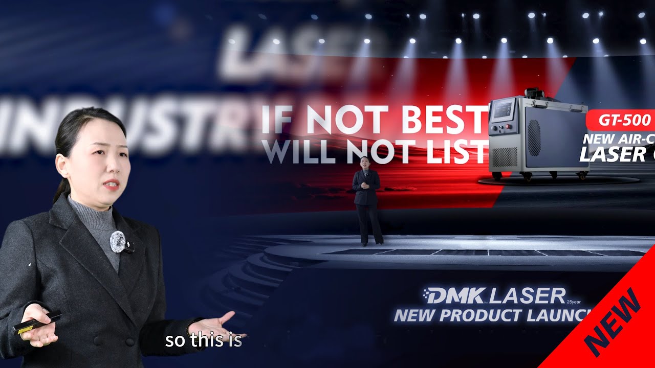 My First Product Launch: Introducing the DMK 500W Air-Cooled Pulse Laser Cleaner! #DMKLaser #foryou