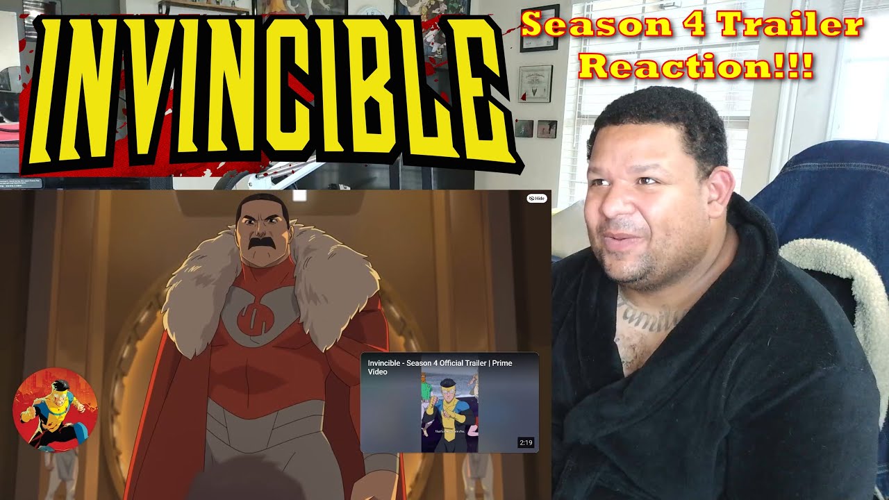 Invincible Season 4 Trailer Reaction