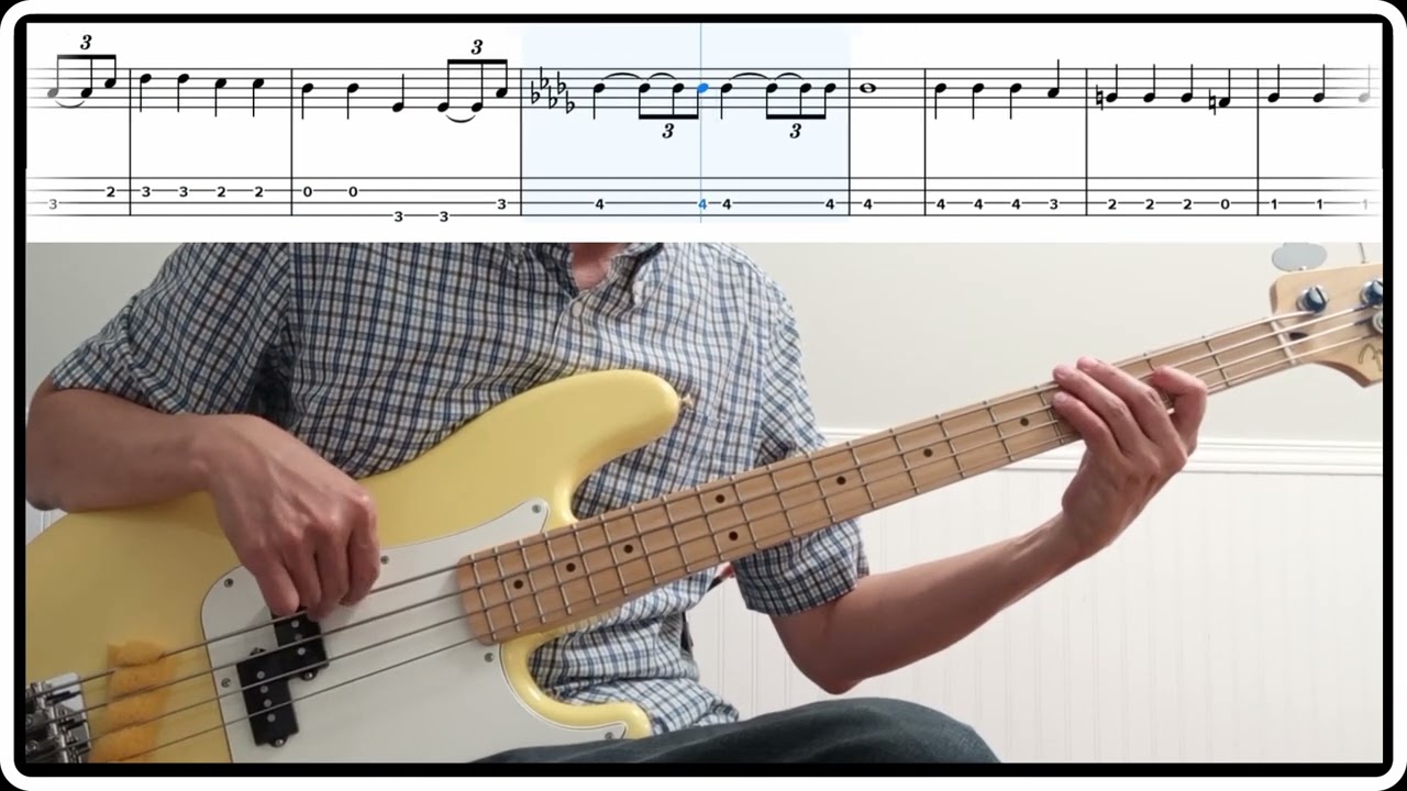 The Supremes ~ Baby Love [ Bass Cover ]