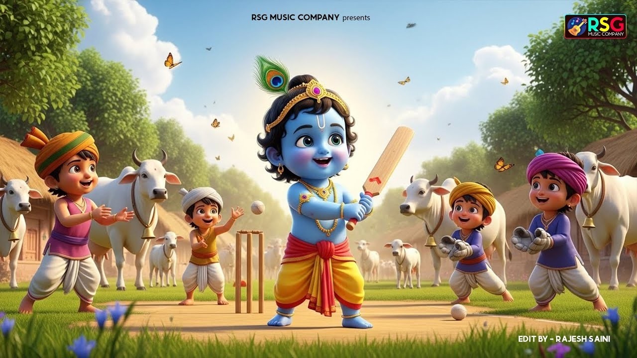 छोटी छोटी गैया छोटे छोटे ग्वाल। Choti Choti Gaiya Chote Chote Gwal। #kanha #krishna #krishnabhajan