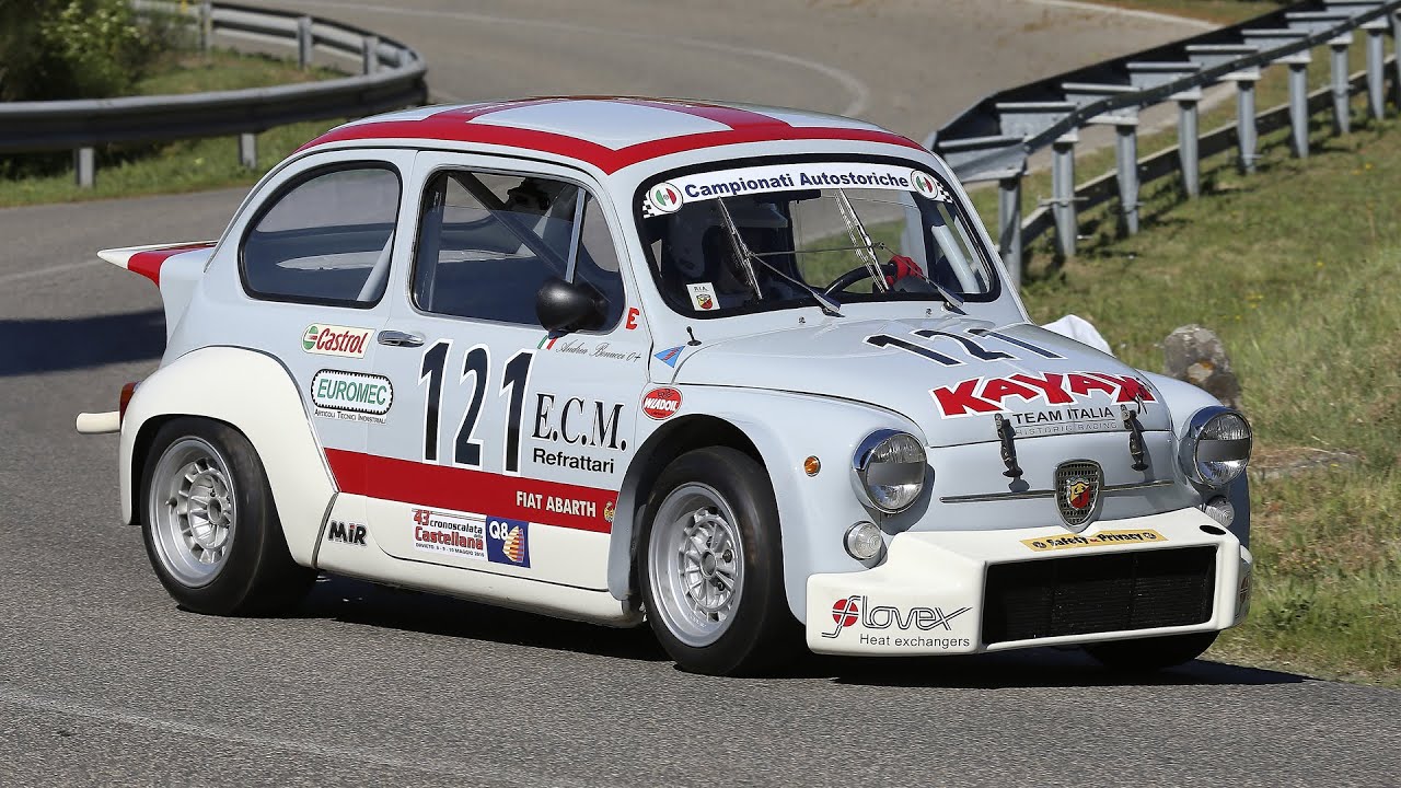 ANDREA BONUCCI | ABARTH 1000 TCR | ORVIETO LA CASTELLANA 2015 | CAMERACAR GARA 2