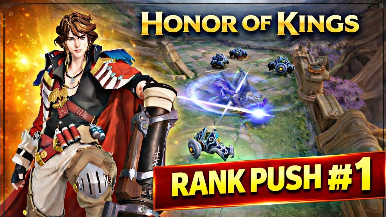 Honor of Kings Rank Push #1 | Best Hero Gameplay & Epic Victory
