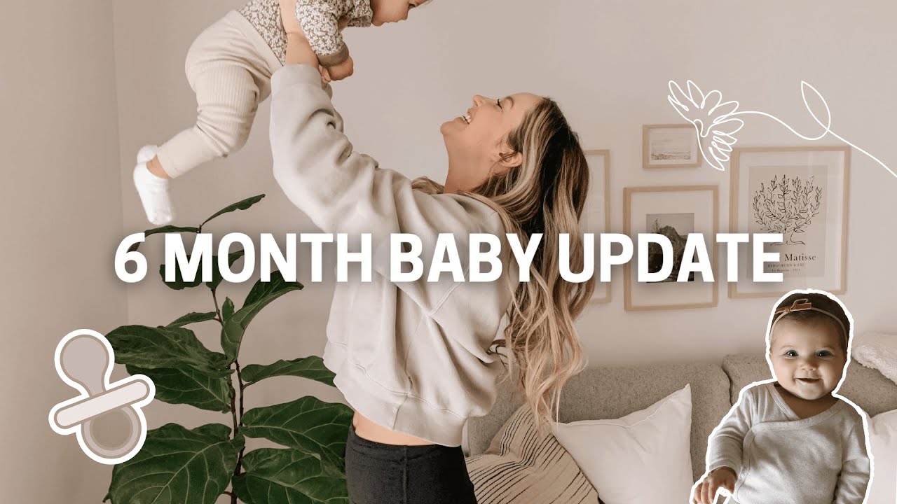 6 MONTH OLD BABY + POSTPARTUM UPDATE! | Sleeping through the night, my weight loss, low milk supply