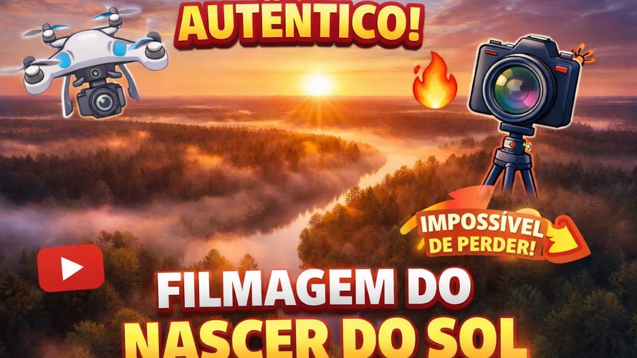 Nascer do sol que se não fosse filmado ninguém acreditaria 