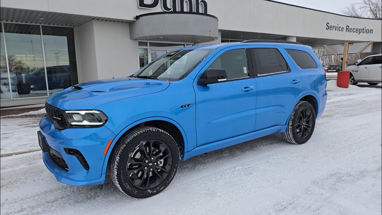 2026 Dodge Durango GT Plus with Blacktop Redline SRT Package, T062