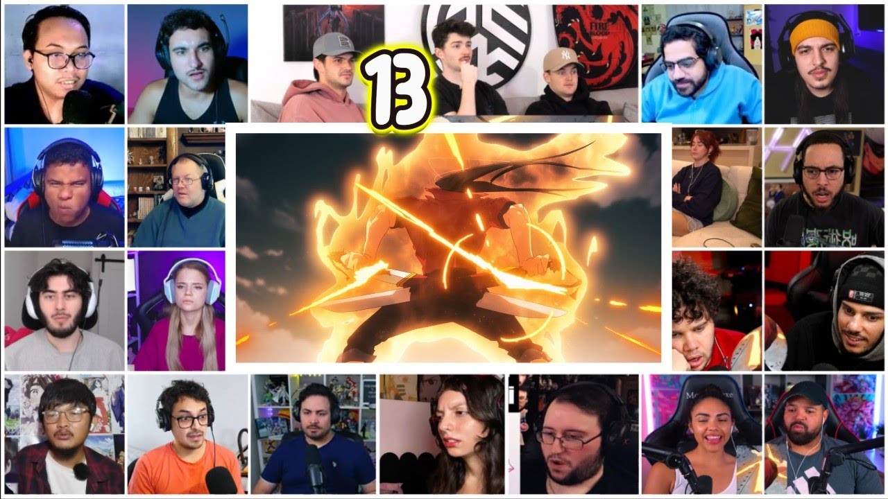 SOLO LEVELING SEASON 2 | EPISODE 13 REACTION MASHUP | 俺だけレベルアップな件 シーズン13