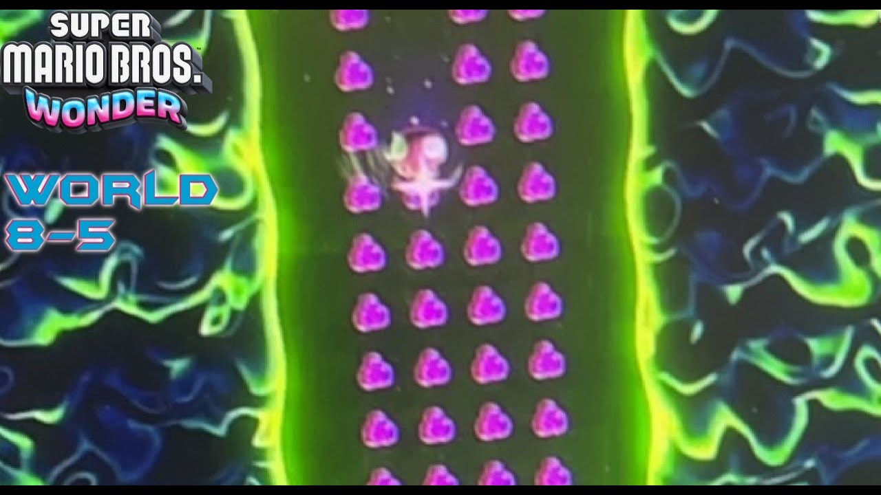 FUNGI MINES SPECIAL DANGEROUS DONUT RIDE! World 8-5: Special World | Super Mario Wonder  | 128