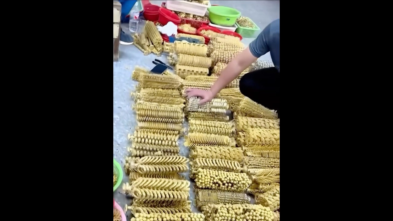 Brass Jewellery Casting Manufacturing | Korean Wholesale Market Sadar Bazar Delhi | Lezaranx