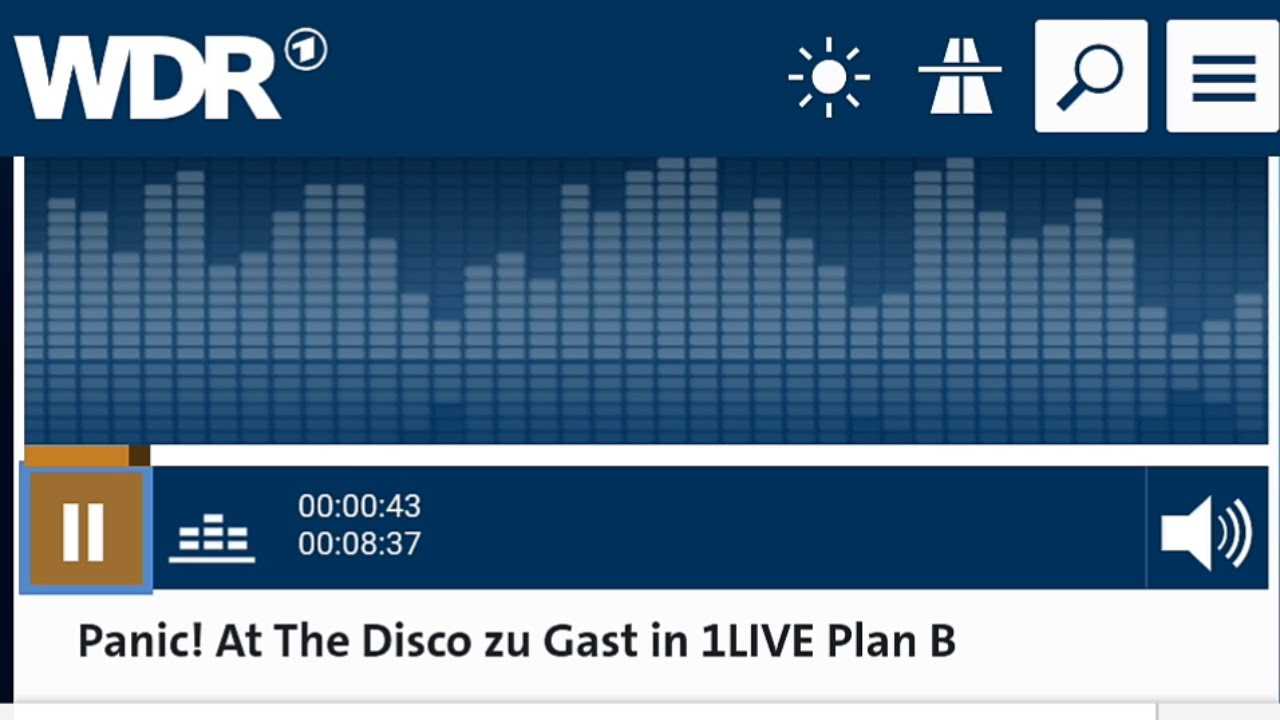 Panic! at the Disco Interview 1LIVE Plan B