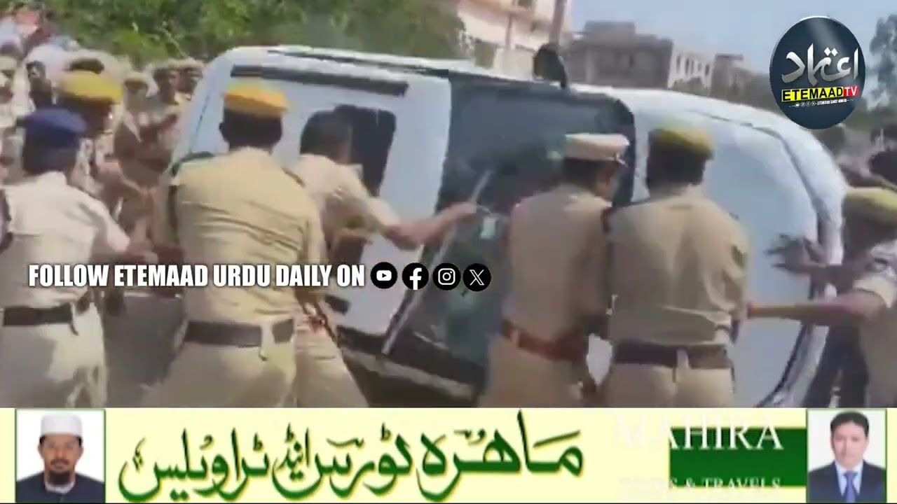 Tension Erupts Amid Clashes Outside Kamareddy BJP MLA&rsquo;s Office