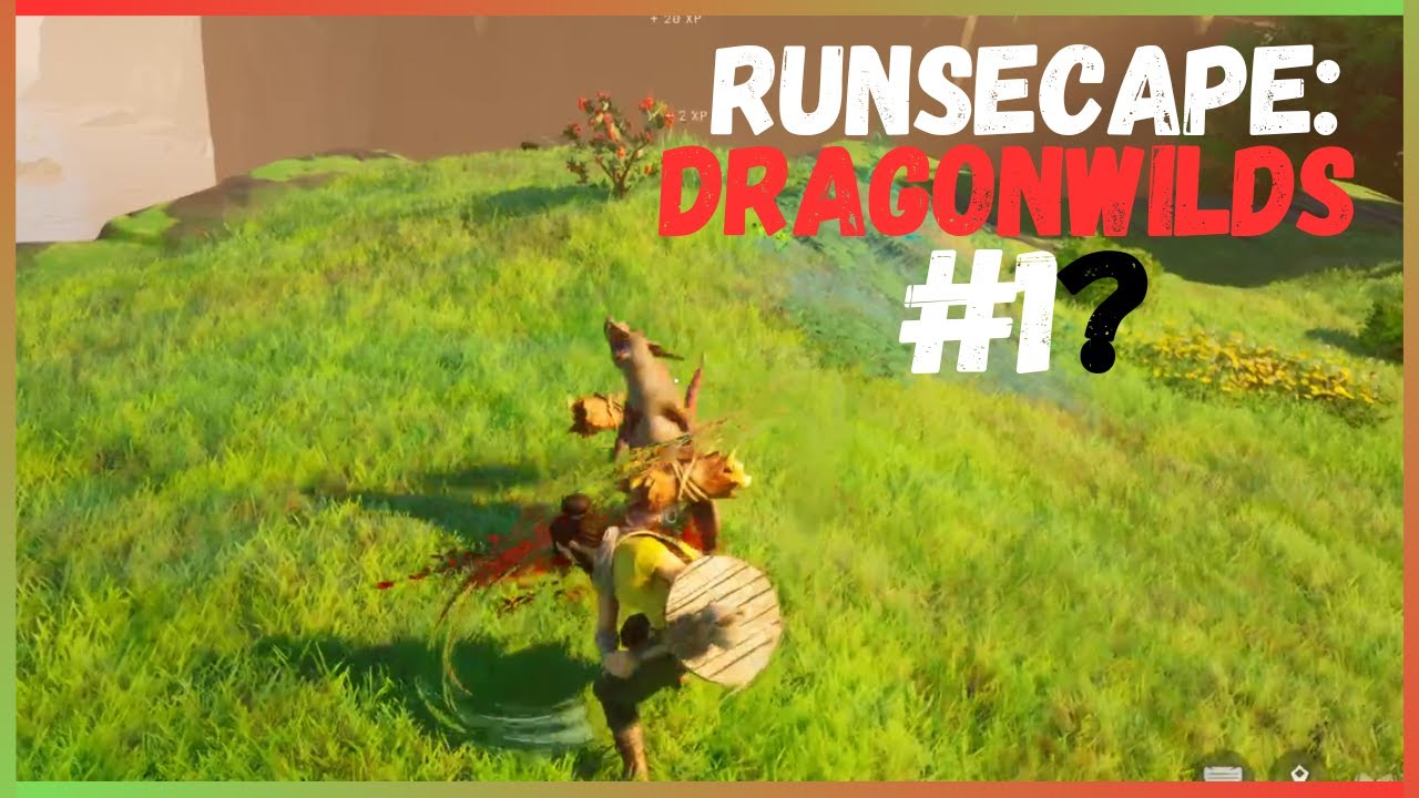 Runescape: Dragonwilds 1 | запись стрима | Первый Взгляд? | Потенциально Крутая Выживалка